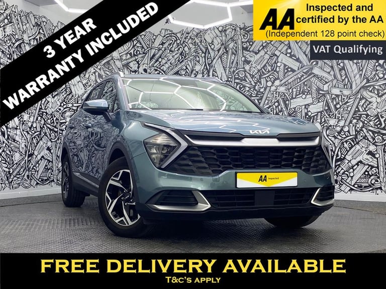 image for 2022 Kia Sportage 1.6 T-GDi 2 SUV 5dr Petrol Manual Euro 6 (s/s) (148 bhp) ESTATE Petrol Manual