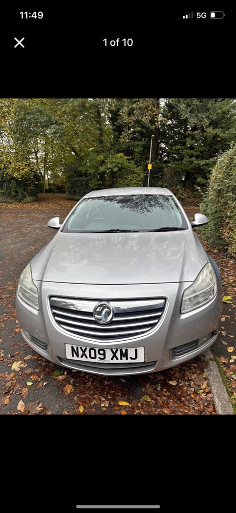 Vauxhall, INSIGNIA, Hatchback, 2009, Manual, 1796 (cc), 5 doors
