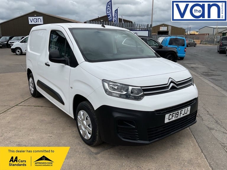 2019 Citroen Berlingo 1.6 BlueHDi 650 X M Panel Van 5dr Diesel Manual SWB Euro 6 (75 ps) with Ele...