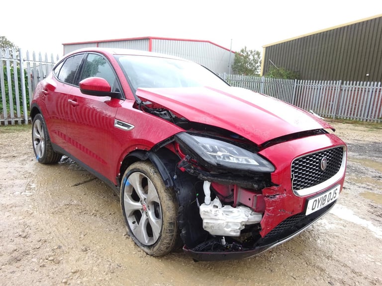 2018 18 REG JAGUAR E-PACE HSE D AWD AUTO DAMAGED REPAIRABLE SALVAGE