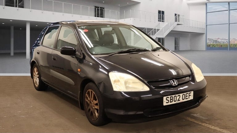 2002 Honda Civic 1.6 i-VTEC SE Executive 5dr Auto HATCHBACK Petrol Automatic