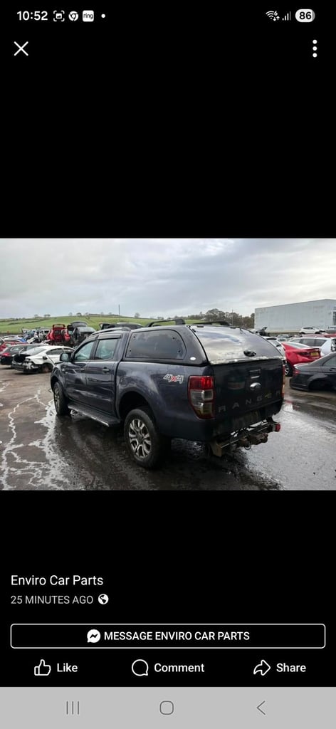 ♻️ FOR BREAKING 🚗   • 2017 FORD RANGER WILDTRAK 3.2 Diesel Auto•