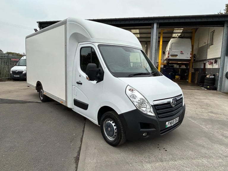 VAUXHALL MOVANO 2.3 CDTi 3500 Lo Loader Box Luton Van Air Con White Manual Diese