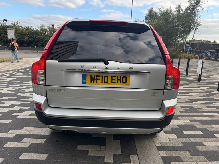 2010 VOLVO XC90 ACTIVE D5  GEARTRONIC AUTO 2.4 DIESEL SILVER 7 SEATER 5DR 