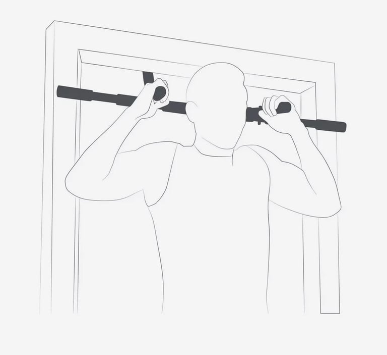 Callisthenics gym training set 