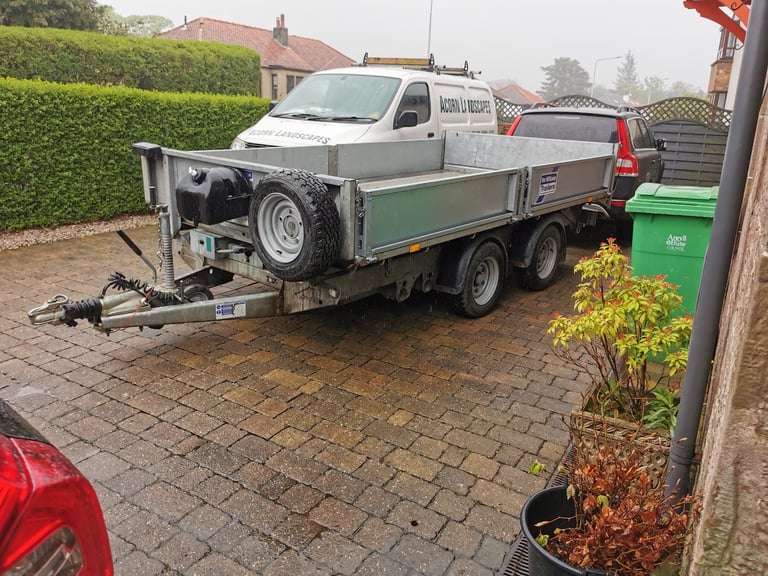 Ifor Williams TT3621 tipping trailer, 12' x 6'6" vgc 3500kg