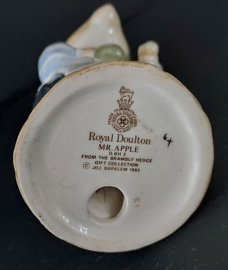 Royal Doulton Mr Apple from the Brambly Hedge Gift Collection, Jill Barklem 1982