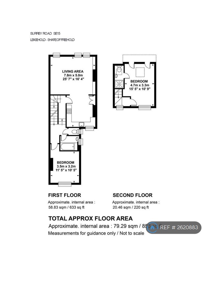 2 bedroom flat in Surrey Road, London, SE15 (2 bed) (#2620883)