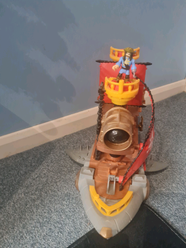 Imaginext pirate ship