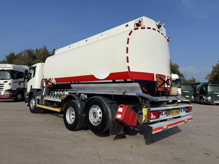 2017 SCANIA P320 20,000 LITRE FUEL TANKER 