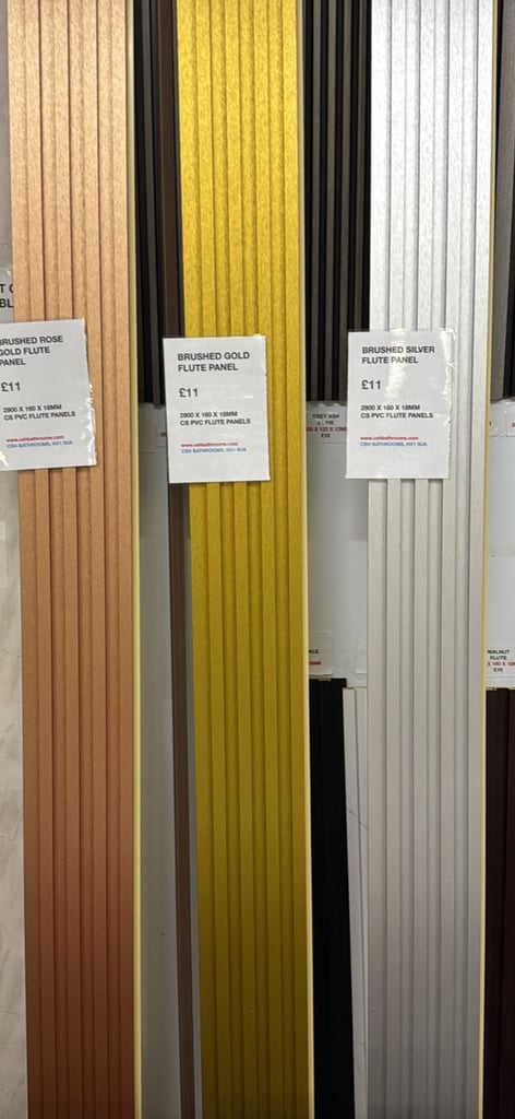  wet wall shower enclosure, CS PVC wall panels 10mm) CSH BATHROOMS