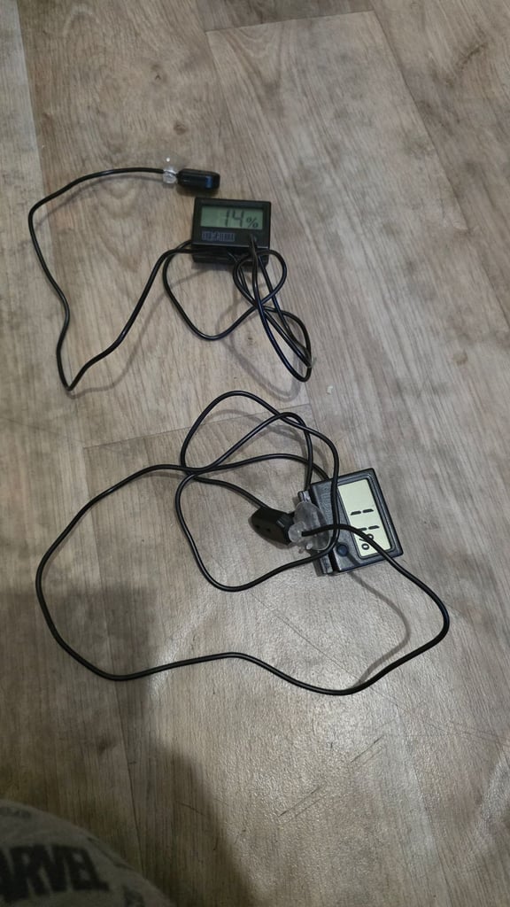 EXO Terra Digital Hygrometer x2