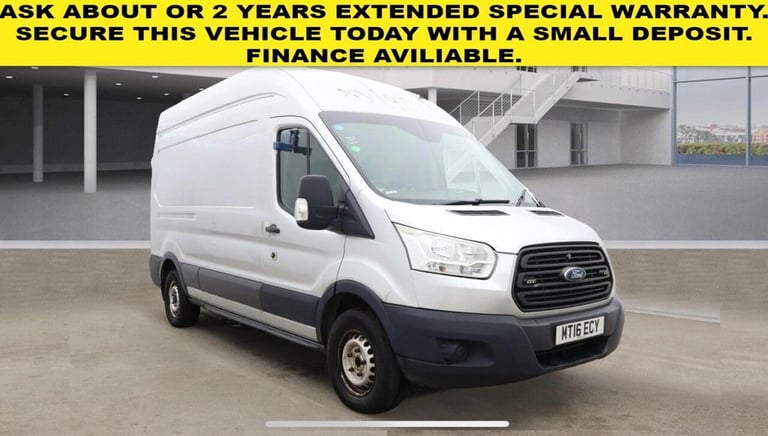 image for 2016 16 FORD TRANSIT 2.2 TDCI 350 LWB H/ROOF RWD L3 H3 125BHP. AIRCON. 98K MLS. 