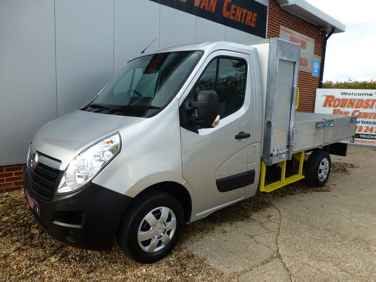 image for 2019 Vauxhall Movano £  46  A WEEK - 2019 VAUXHALL MOVANO 2.3 MWB DROPSIDE TRUCK T/BOX AC EU6 Dro...