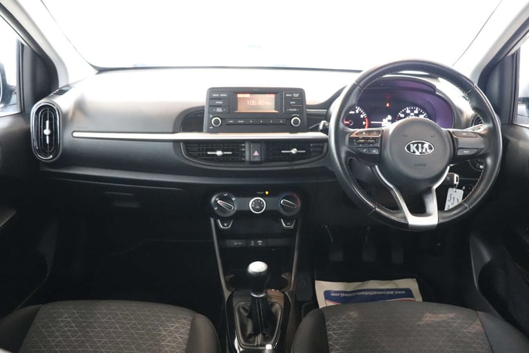2017 Kia Picanto 1.0 Picanto 2 5dr Hatchback Petrol Manual