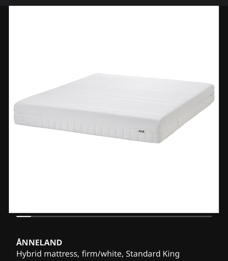 image for IKEA ANNELAND KING SIZE MATTRESSES 