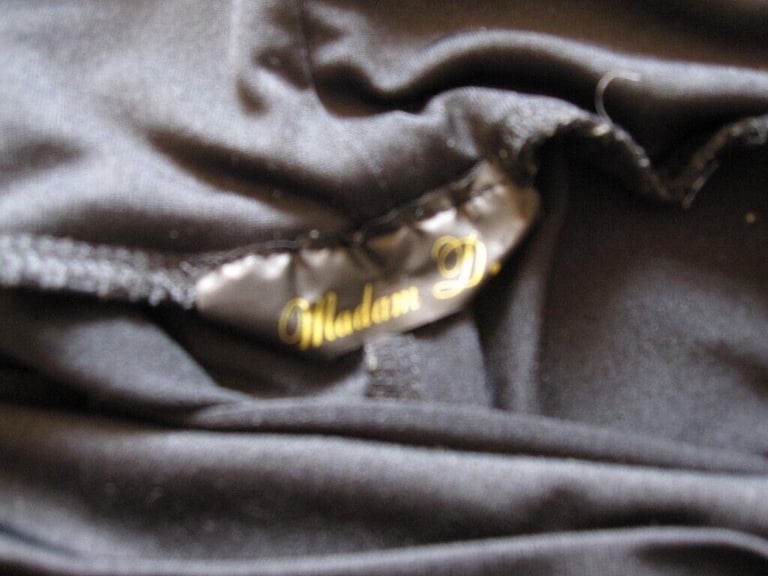 Madam D Black wide bottom Trousers Approx size 20 