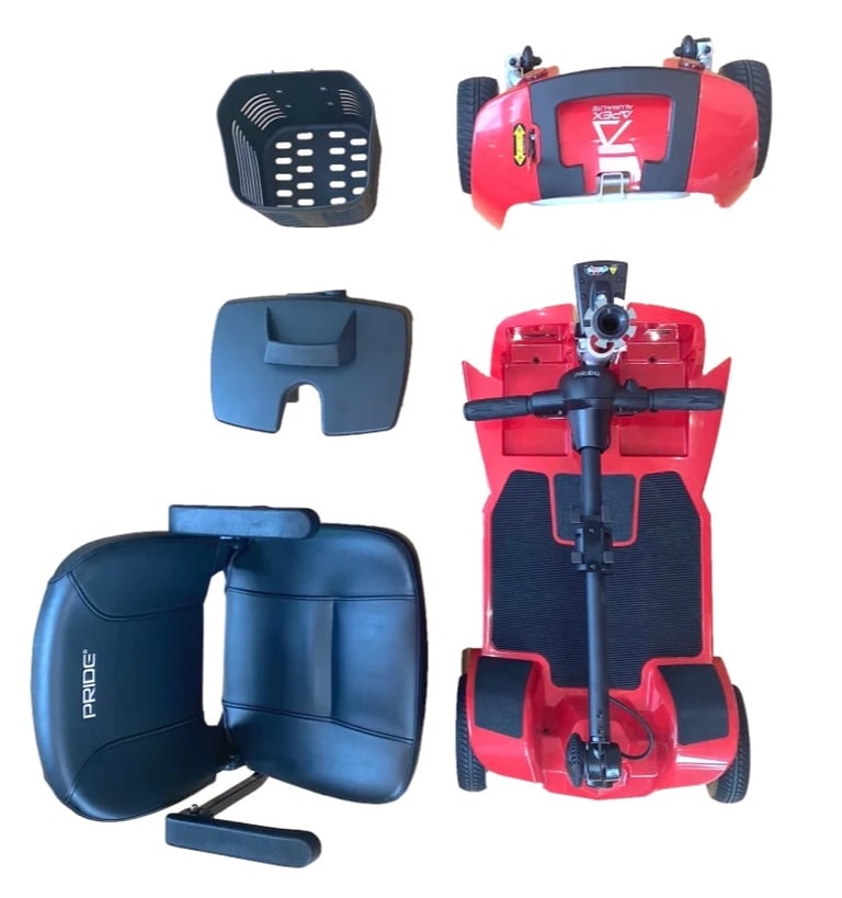 MOBILITY  SCOOTER  PRIDE ALUMALITE  MODEL VERY LITE IN WEIGHT 