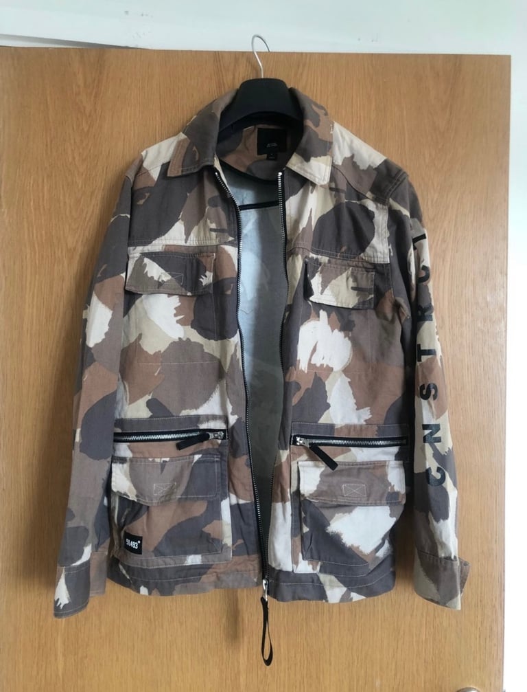 image for Camo jacket men’s zipped (small)