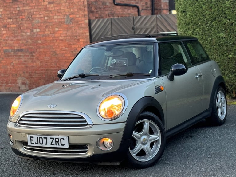 2007 MINI COOPER 1.6 PETROL AUTOMATIC, WOW 54k MILES, PAN SUNROOF, HEATED SEATS