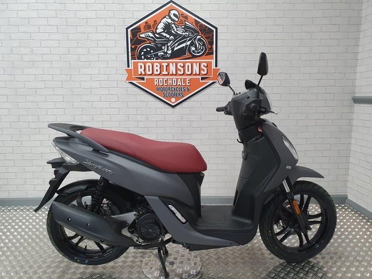 Sym Symphony ST 125cc E5 big wheel automatic learner legal moped Scooter