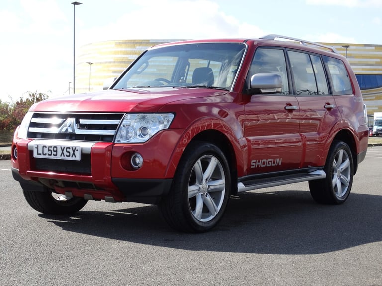 2009 MITSUBISHI SHOGUN 3.2 DIESEL DIAMOND DI-D LWB 7 SEATS AUTO 4WD TOW BAR RED