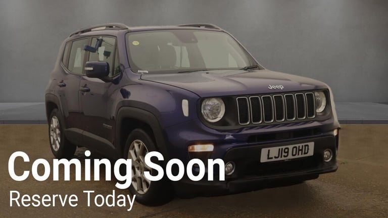 2019 Jeep Renegade 1.0 T3 GSE Longitude 5dr ESTATE Petrol Manual