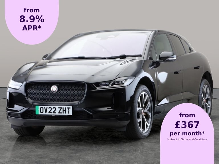 image for 2022 Jaguar I-Pace 400 90kWh HSE Black SUV 5dr Electric Auto 4WD (400 ps) - CARPLAY - KEYLESS  Su...