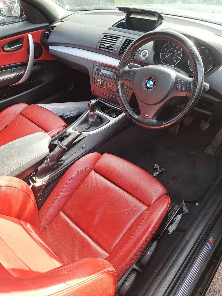 BMW 120D MSPORT LCI E88 DISMANTLING PARTS BONNET LIGHT BUMPER WING DOOR MIRROR ROOF PUMP