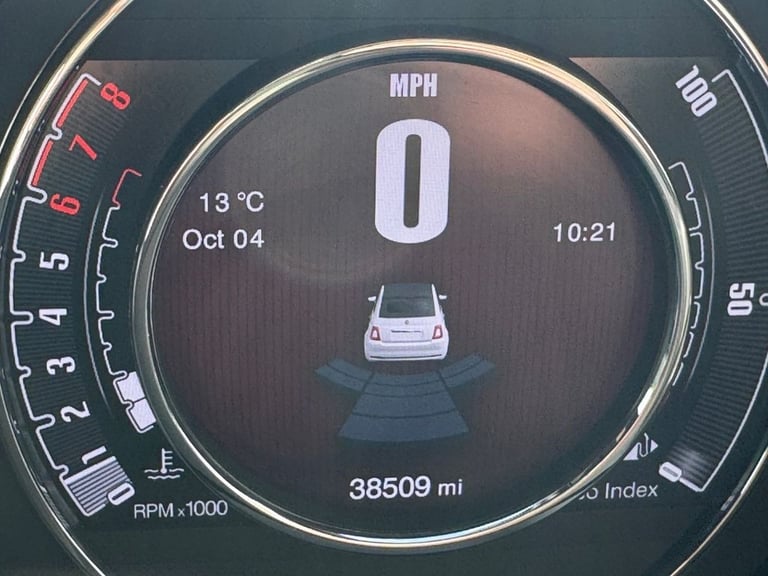 2019 19 FIAT 500C 1.2 120TH CONVERTIBLE 2DR PETROL MANUAL EURO 6 (S/S) 