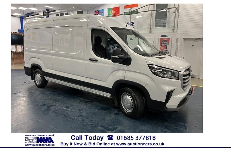 2023 Maxus Deliver 9 L3H2 2.0DT 150PS FWD LWB MEDIUM HIGH ROOF VAN (EURO 6) PANEL VAN Diesel Manual