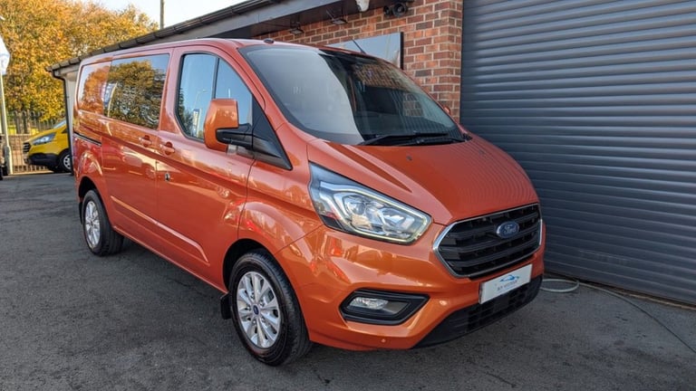 2019 19 FORD TRANSIT CUSTOM 2.0 320 ECOBLUE LIMITED CREW VAN DOUBLE CAB 5DR DIES