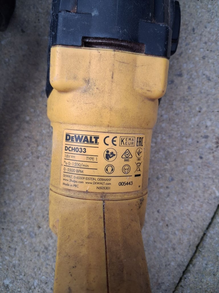 Dewalt sds drill 