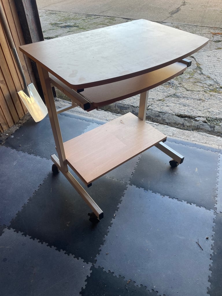 image for Computer desk and T V glass corner unit 