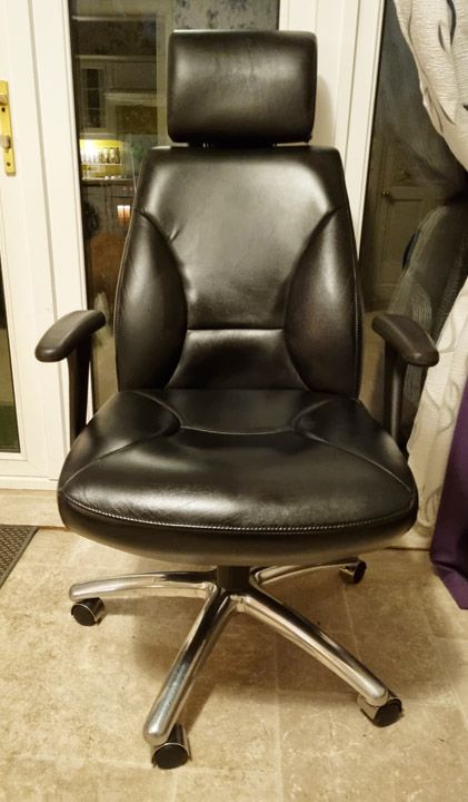 image for Office Chair With Adjustable Armrests - Ergonomic - Heavy Duty