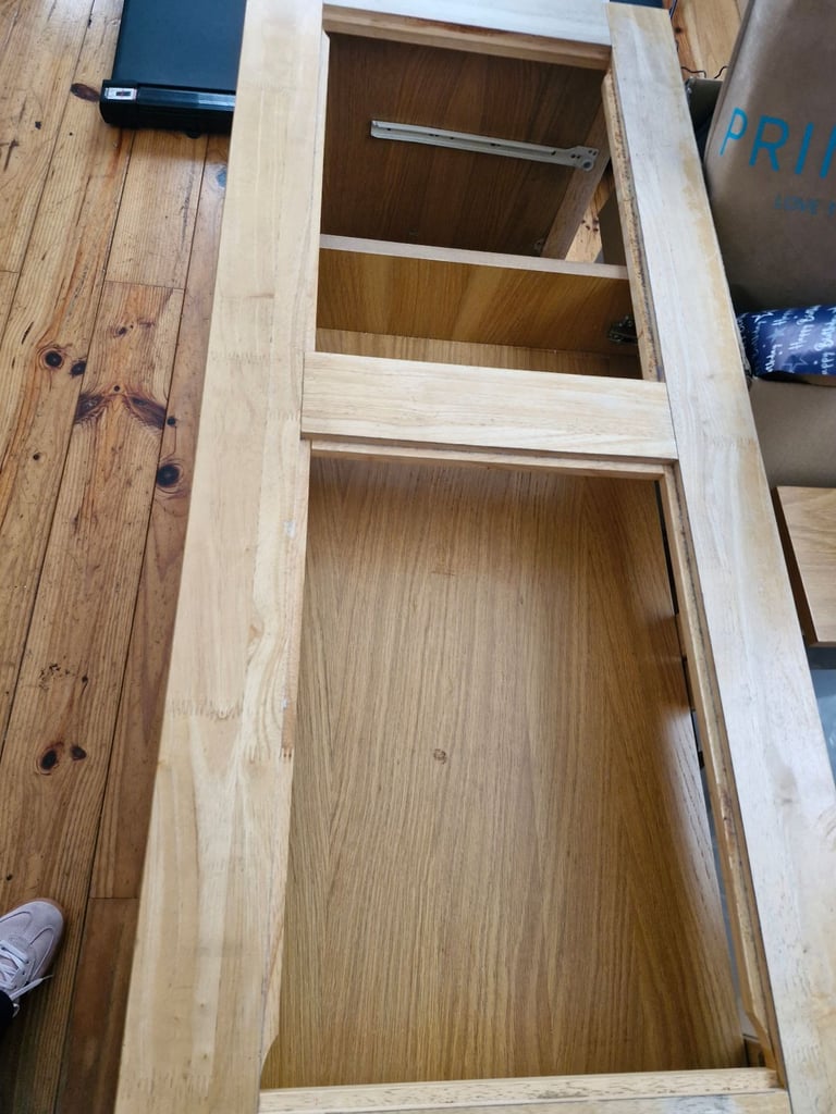 Vintage Wooden Sideboard - Unique Colour, Good Condition