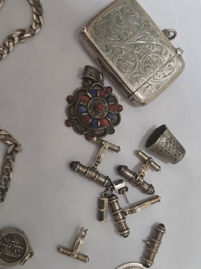 925 silver jewellery items