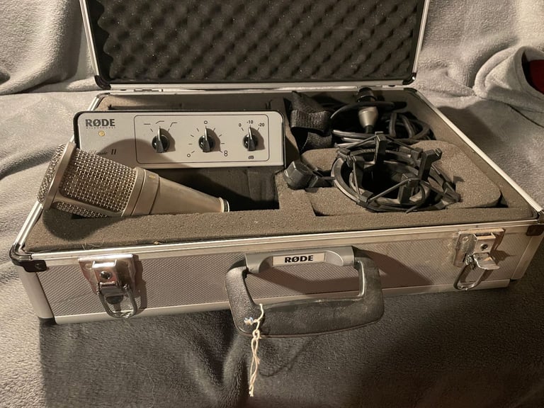 RODE CLASSIC II Studio Valve Tube Condenser Large Diaphragm Microphone.