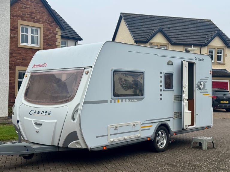 Caravan Dethleffs Camper DL 470 2006 2/3 Berth 