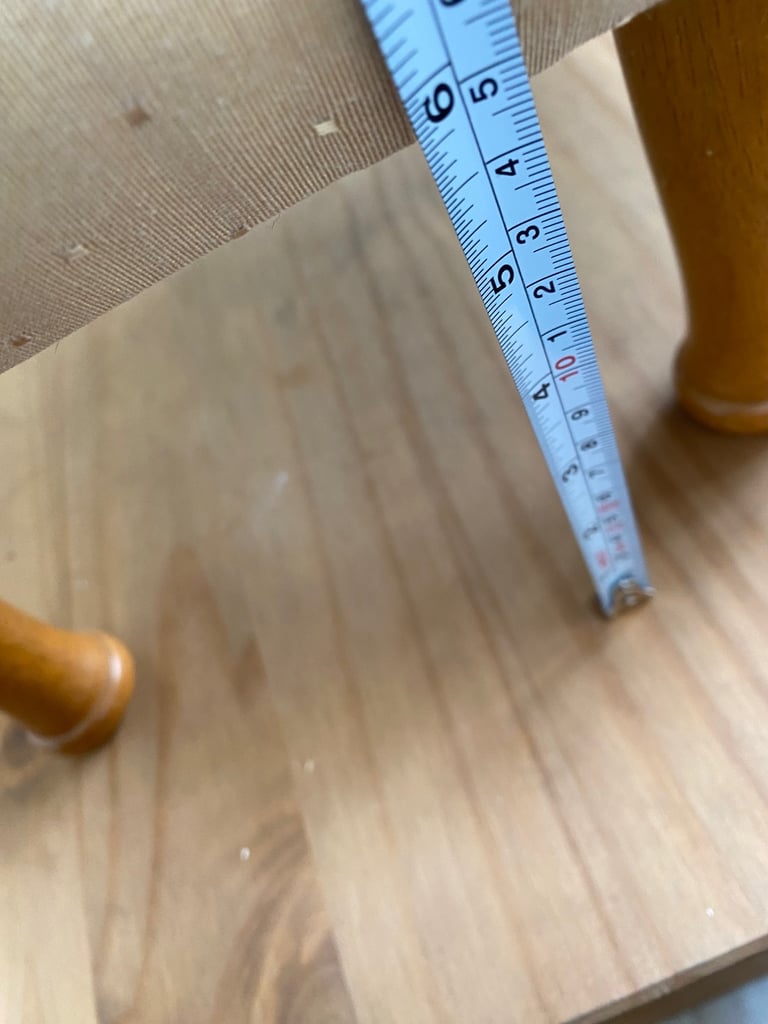 Handmade footstool 