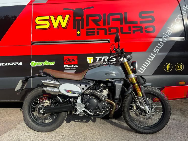 2020 Fantic Caballero 500cc Scrambler Bike - Stylish Off-Road Road Fun Motocross