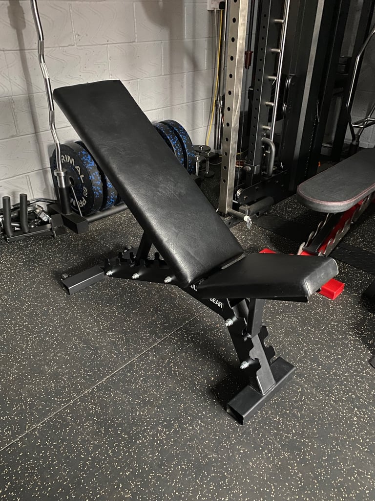 image for Bulldog Gear commercial heavy duty adjustable weight bench.