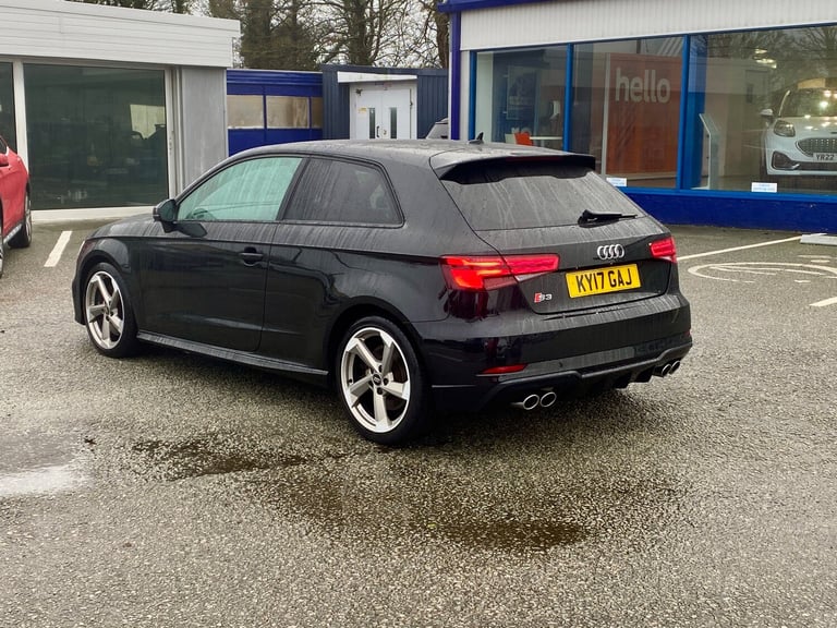 2017 Audi S3 2.0 TFSI Black Edition Hatchback 3dr Petrol S Tronic quattro Euro