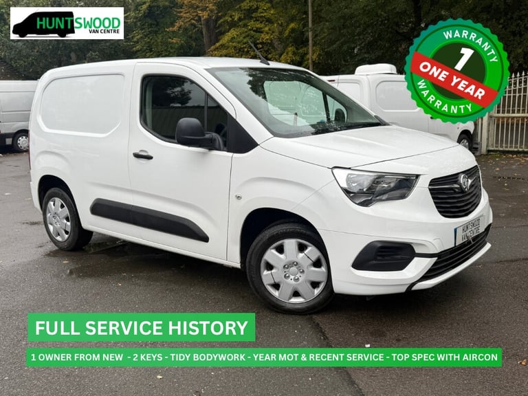 image for 2019 VAUXHALL COMBO CARGO SPORTIVE 1.6L TOP SPEC VAN - 38K MILES - 1 OWNER