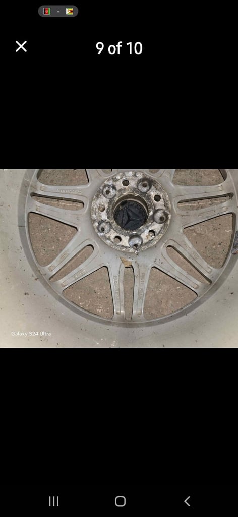 19 inch Mercedes benz alloy wheels,,,Total 4