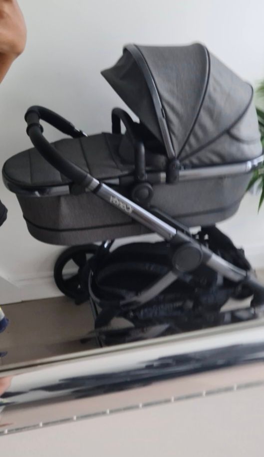 image for ICandy 2020 Dark Grey Twill Pushchair plus add ons