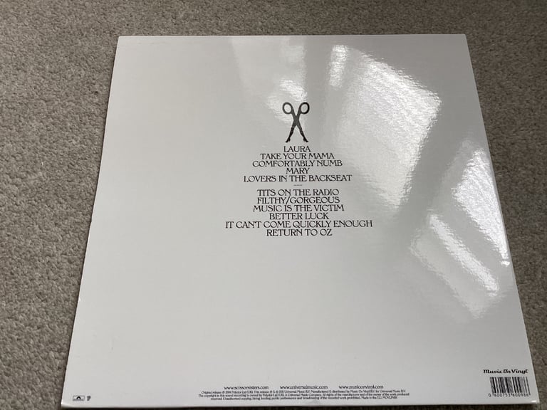 SCISSOR SISTERS Self titled Vinyl RARE 2015 Reissue £90 in