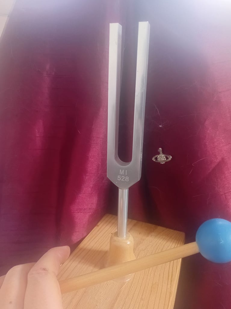 image for 528 Hz Tuning Fork for Transformation and Wonder!