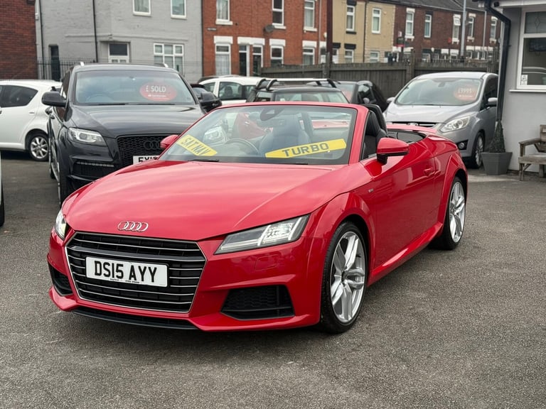 2015 Audi TT 2.0T FSI S Line 2dr CONVERTIBLE Petrol Manual
