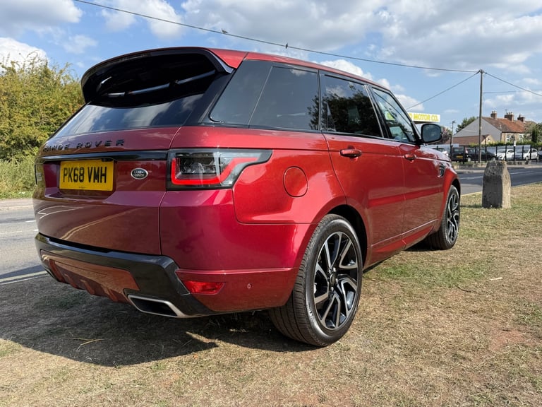 2018 Land Rover Range Rover Sport 3.0 SDV6 Autobiography Dynamic 5dr Auto SPECTRAL RACING RED 1 O...